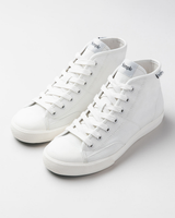 Womens S1 Mid Canvas Shoes in White