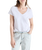 The American Vintage Womens Sonoma T-Shirt in Blanc
