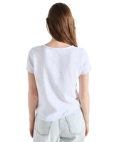 The American Vintage Womens Sonoma T-Shirt in Blanc