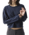 The American Vintage Womens Sonoma Sweatshirt in Navy Blue Vintage