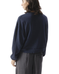 The American Vintage Womens Sonoma Sweatshirt in Navy Blue Vintage