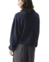The American Vintage Womens Sonoma Sweatshirt in Navy Blue Vintage