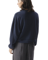The American Vintage Womens Sonoma Sweatshirt in Navy Blue Vintage