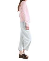 The American Vintage Womens Sonoma Long Sleeve T-Shirt in Vintage Marshmallow