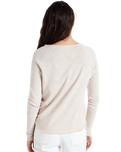 The American Vintage Womens Sonoma Long Sleeve T-Shirt in Vintage Mastic
