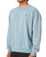Crawford Sweatshirt in Sky Pigment Dye