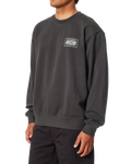 Pit Stop Sweatshirt in Black Wash