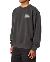 Pit Stop Sweatshirt in Black Wash