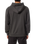 Sunset Embroided Zip Hoodie in Black Wash