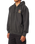 Sunset Embroided Zip Hoodie in Black Wash