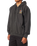 Sunset Embroided Zip Hoodie in Black Wash