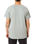 Crawford Embroided T-Shirt in Aloe