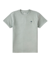 Crawford Embroided T-Shirt in Aloe
