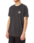 Level T-Shirt in Black Wash