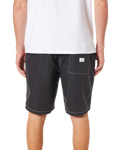 Surfside Walkshorts in Black Wash