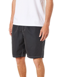 Surfside Walkshorts in Black Wash