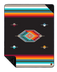 The Slowtide Valen Camp Blanket in Black