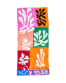Snow Flowers Towel in Multi