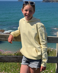 The ACS Clothing Girls Girls Beach Club Hoodie in Butter