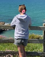 The ACS Clothing Girls Girls Daisy Chain Hoodie in Lavender