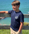 The ACS Clothing Boys Boys Bolt Hole T-Shirt in Dark Navy