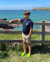 The ACS Clothing Boys Boys Bolt Hole T-Shirt in Dark Navy