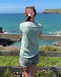 The ACS Clothing Boys Boys Cornwall Palm T-Shirt in Aloe