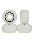 The Sushi Pagoda 53mm Skateboard Wheels (4 Pack) in White