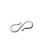 Silver S-Clasp in Silver