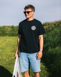 Camo T-Shirt in Black