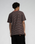 Mini Hand Stripe T-Shirt in Black Stone Stripe