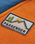 The Passenger Womens Alexander 1/2 Zip Polar Hooded Fleece Jacket in Sunrise Orange