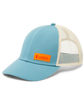 The Cotopaxi Mens Cotopaxi Trucker Cap in Blue Spruce