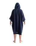Organic Towel Robe in Navy