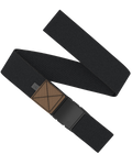 The Arcade Ridge Belt in Black & Charcoal