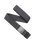 Atlas A2 Elastic Stretch Belt in Heather Black