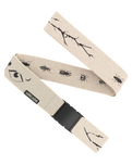 The Arcade Charmer Slim Belt in Oat