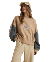 The Billabong Womens The Way Back Sweatshirt in Multi