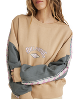 The Billabong Womens The Way Back Sweatshirt in Multi