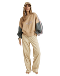 The Billabong Womens The Way Back Sweatshirt in Multi