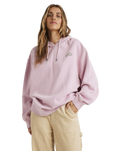 The Billabong Womens Beach Tour Hoodie in Chalk Pink