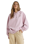 The Billabong Womens Beach Tour Hoodie in Chalk Pink