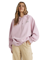 The Billabong Womens Beach Tour Hoodie in Chalk Pink