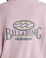 The Billabong Womens Beach Tour Hoodie in Chalk Pink