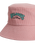 The Billabong Womens Set The Wave Bucket Hat in Chalk Pink