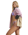 The Billabong Womens Set The Wave Jacket in Multi