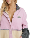 The Billabong Womens Set The Wave Jacket in Multi