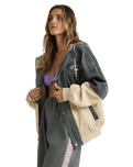 The Billabong Womens Set The Tone Jacket in Multi