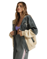The Billabong Womens Set The Tone Jacket in Multi