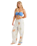 The Billabong Womens Sun Symbol Trousers in Multi